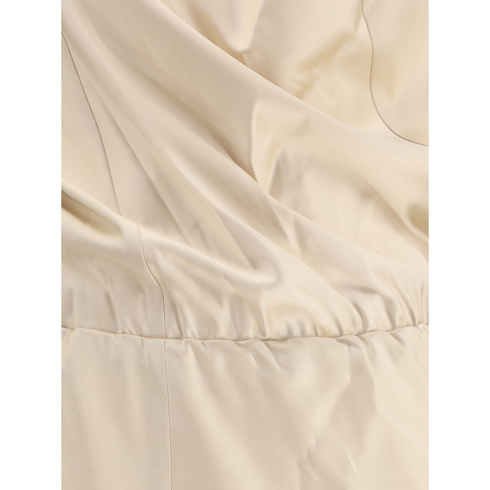 Magda Butrym Satin Long Dress