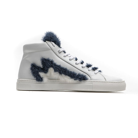 Mr&Mrs Italy White Leather Sneaker - Women’s Style