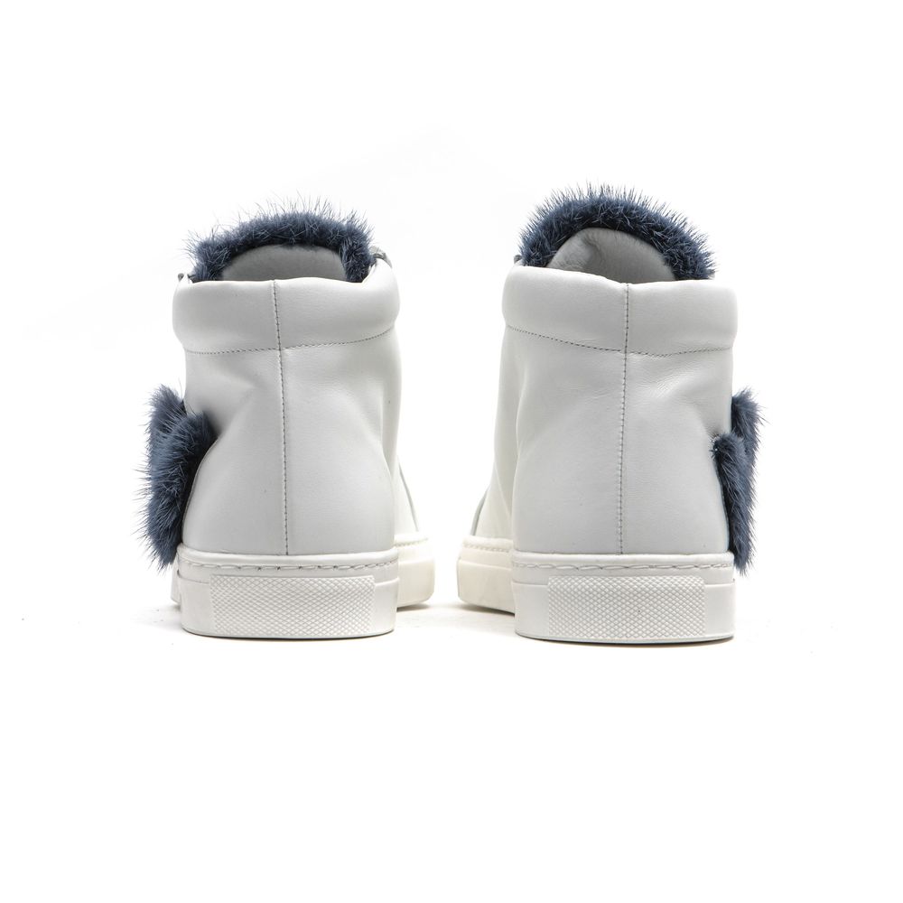 Mr&Mrs Italy White Leather Sneaker - Women’s Style