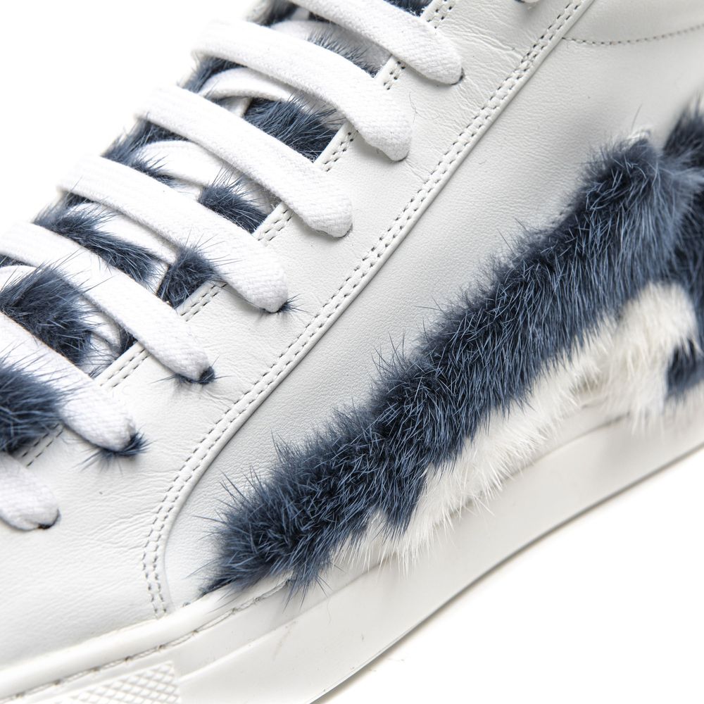 Mr&Mrs Italy White Leather Sneaker - Women’s Style