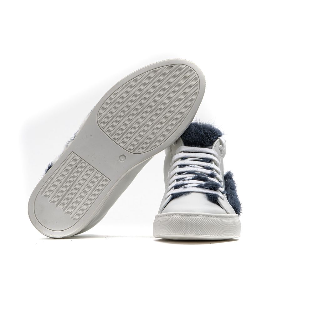 Mr&Mrs Italy White Leather Sneaker - Women’s Style