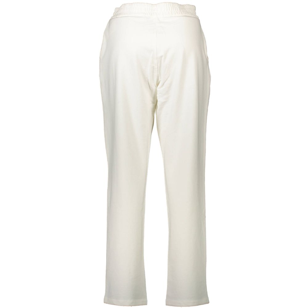 U.S. Polo Assn. White Cotton Sports Trousers