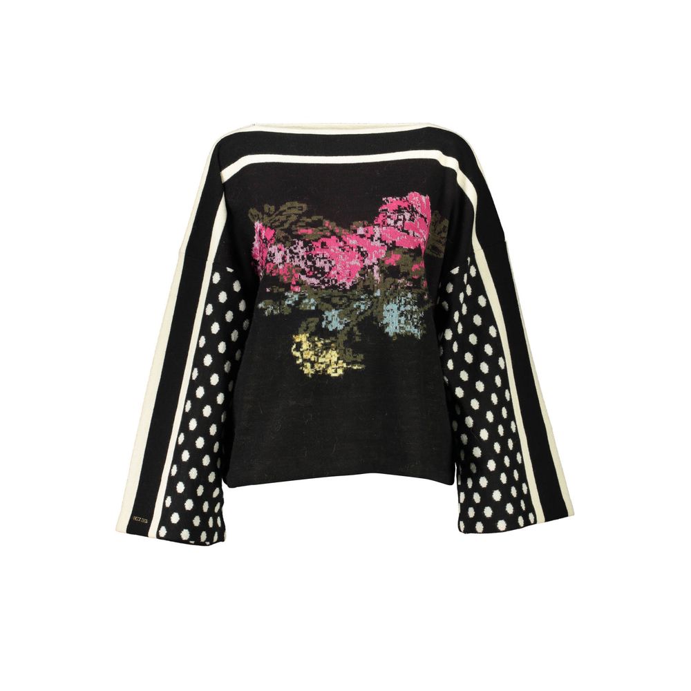 Blugirl Black Wool Sweater - Versatile Elegance