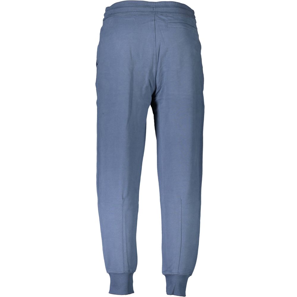 Calvin Klein Blue Cotton Pant - Brushed Sports Trousers