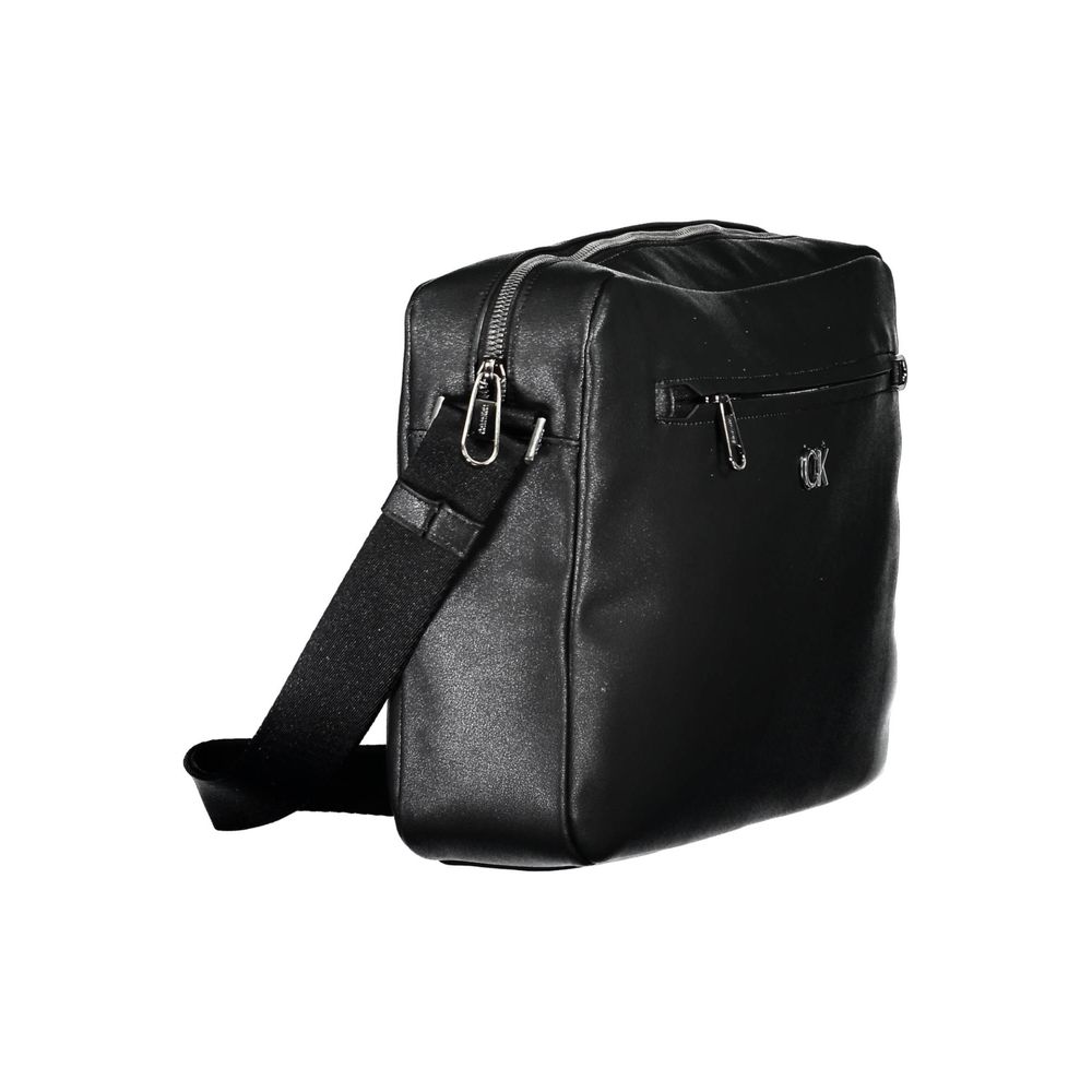 Calvin Klein Black Polyester Handbag Briefcase