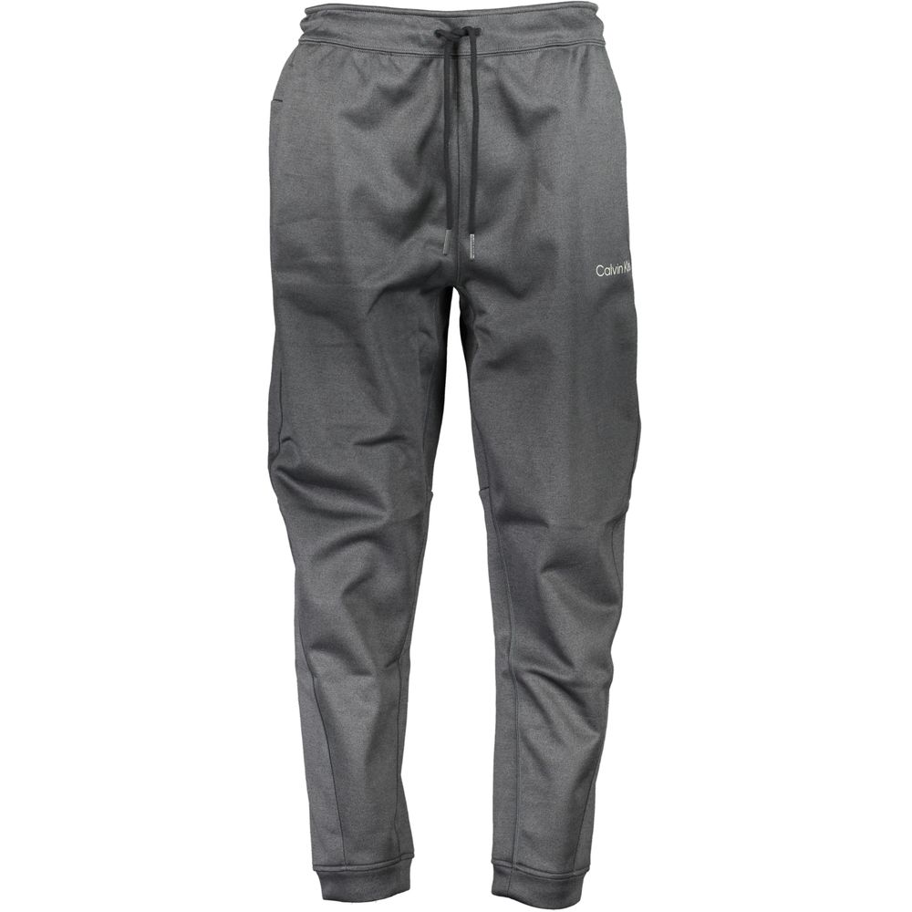 Calvin Klein Black Polyester Jogger Pants for Men