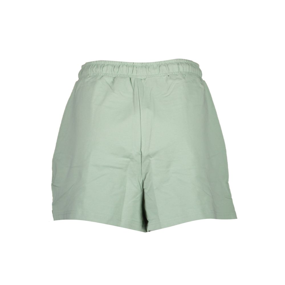 Fila Green Cotton Pant Shorts - Comfort Meets Style
