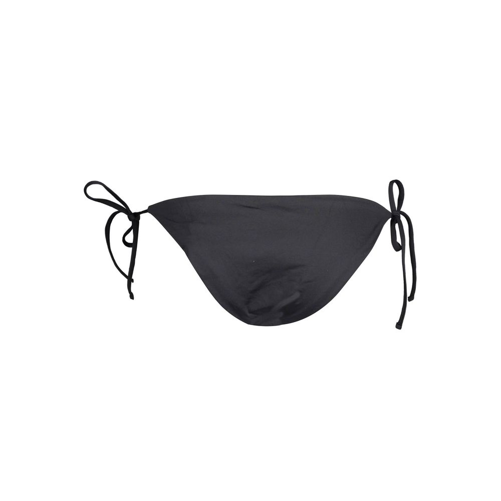 Karl Lagerfeld Black Elastane Swimwear Brief
