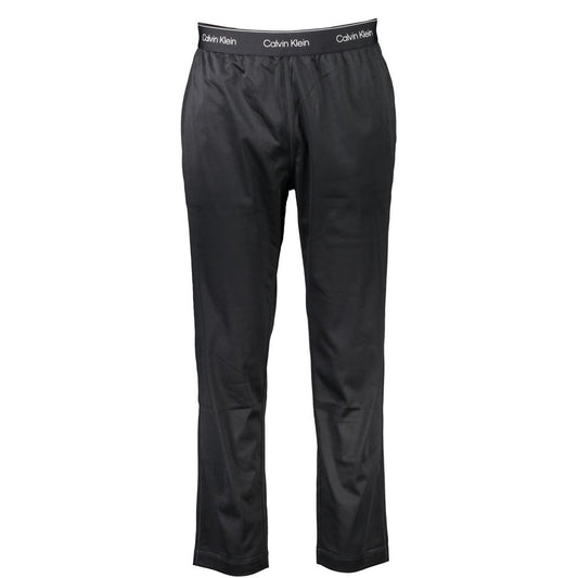Calvin Klein Black Polyester Sports Trousers