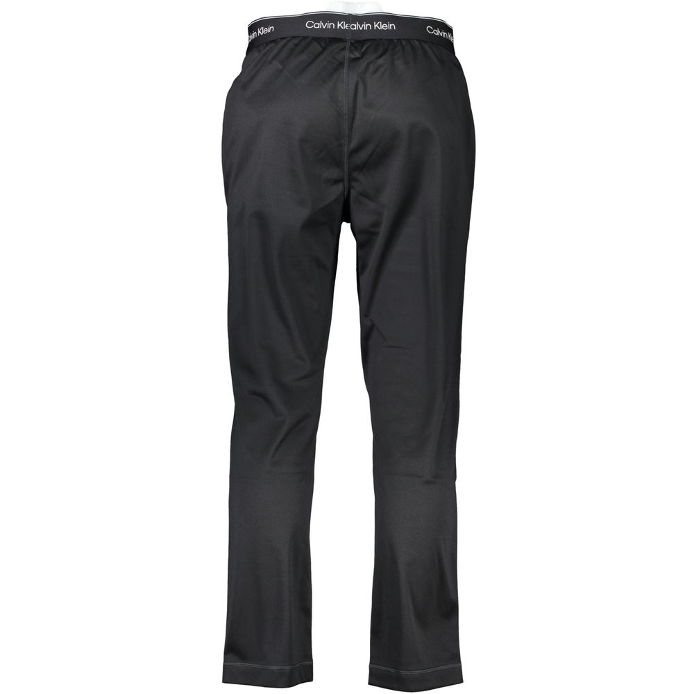 Calvin Klein Black Polyester Sports Trousers