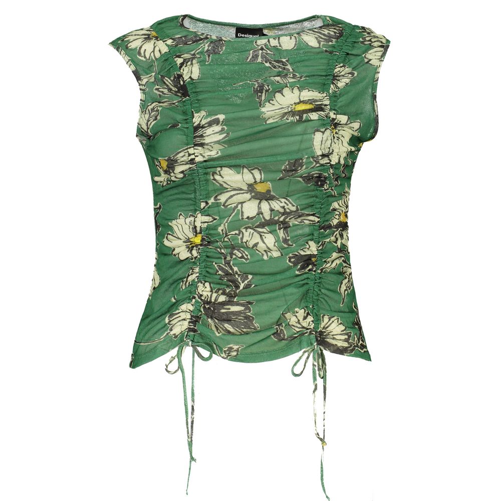 Desigual Green Polyester Tank Top - Bold Comfort Redefined