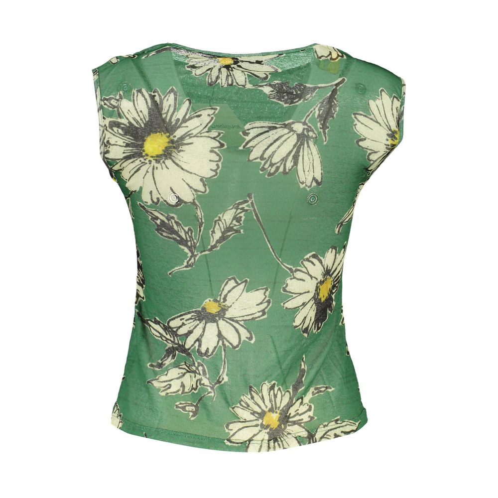 Desigual Green Polyester Tank Top - Bold Comfort Redefined