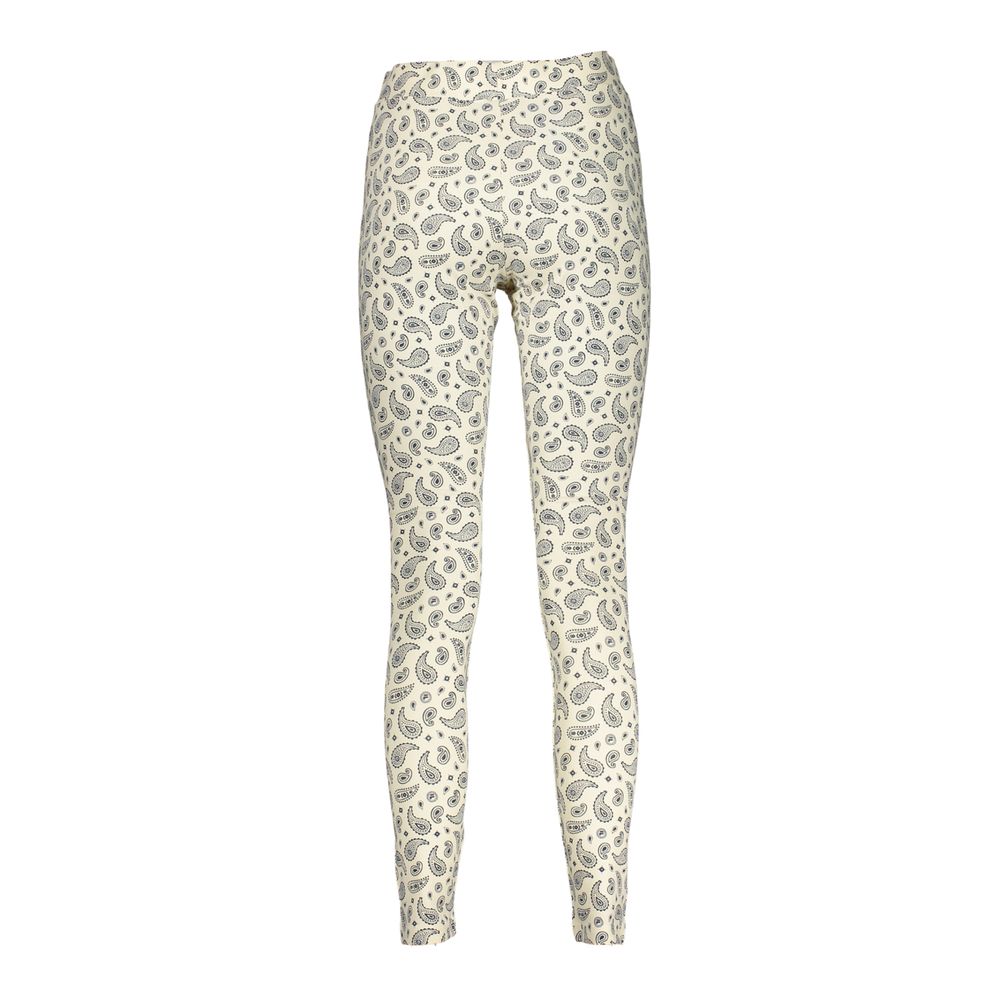 Fila White Cotton Pant - Luxor AOP Leggings