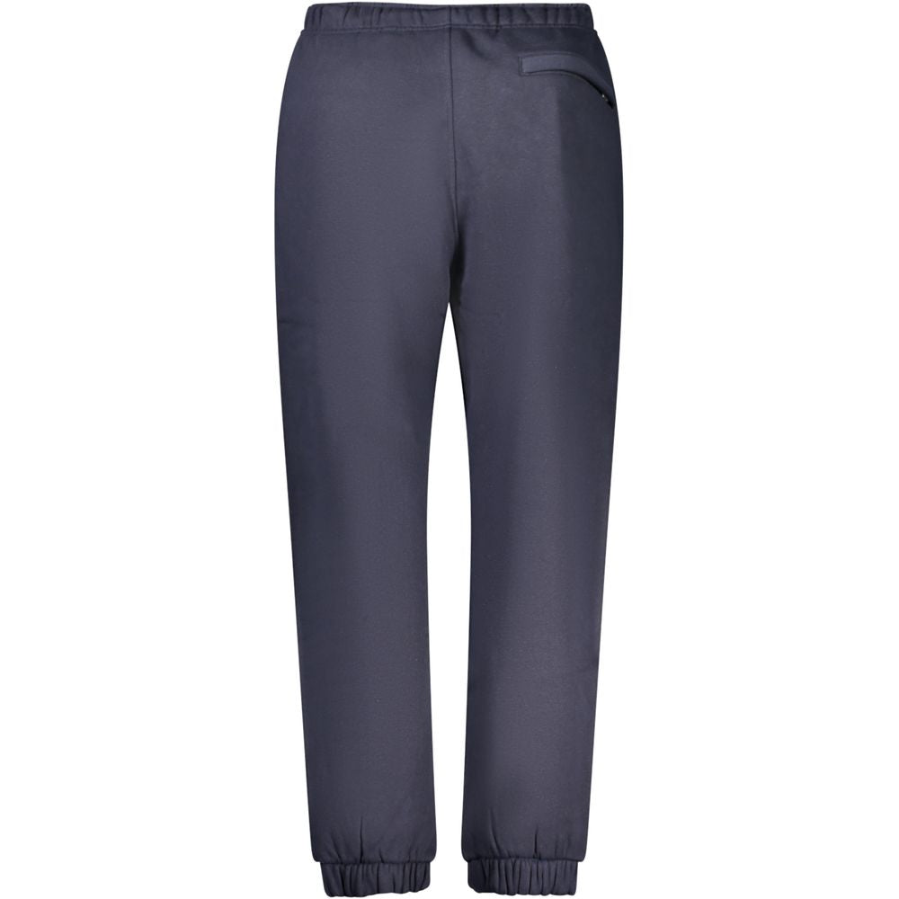 Guess Jeans Blue Cotton Sports Trousers
