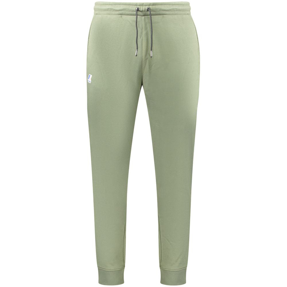 K-Way Green Cotton Pants