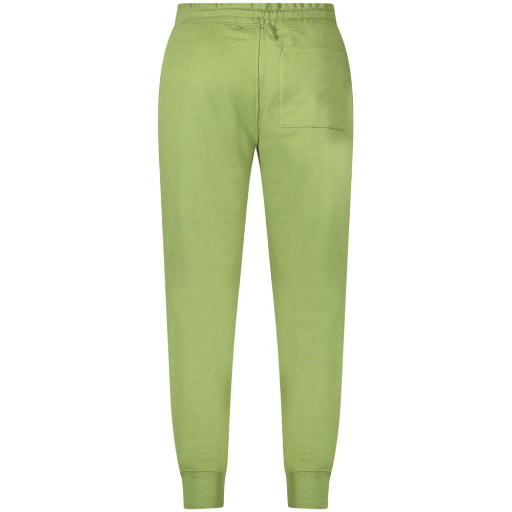 K-WAY Green Cotton Pant: Stylish Sports Trousers for All Occasions