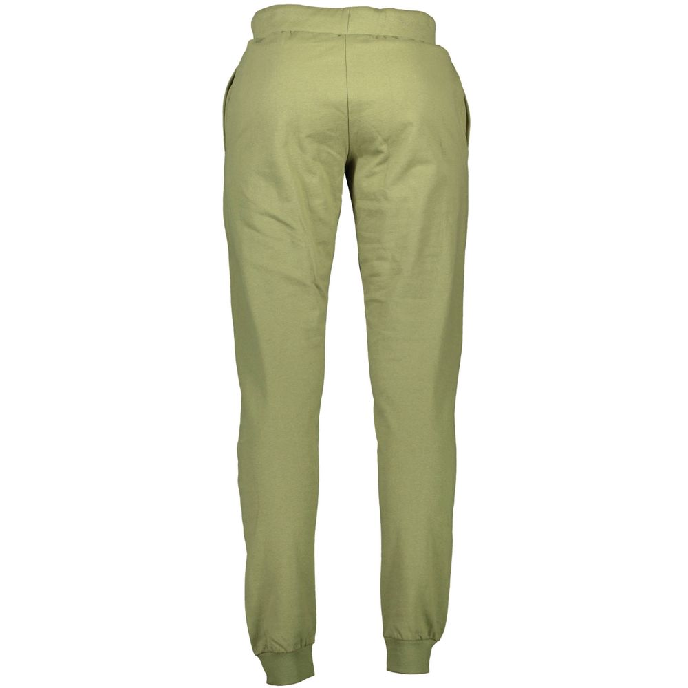 Sergio Tacchini Green Cotton Pant - Stylish Sports Trousers