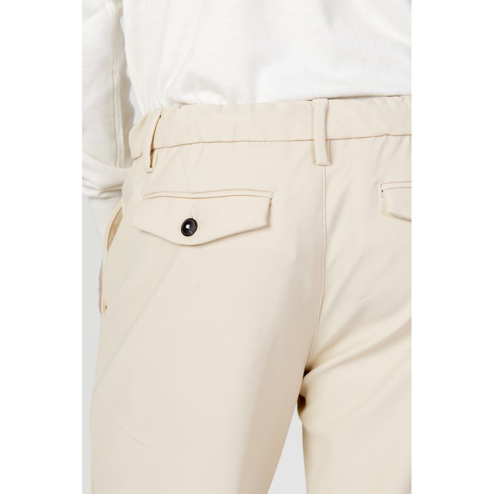 Borghese Beige Nylon Pant for Men