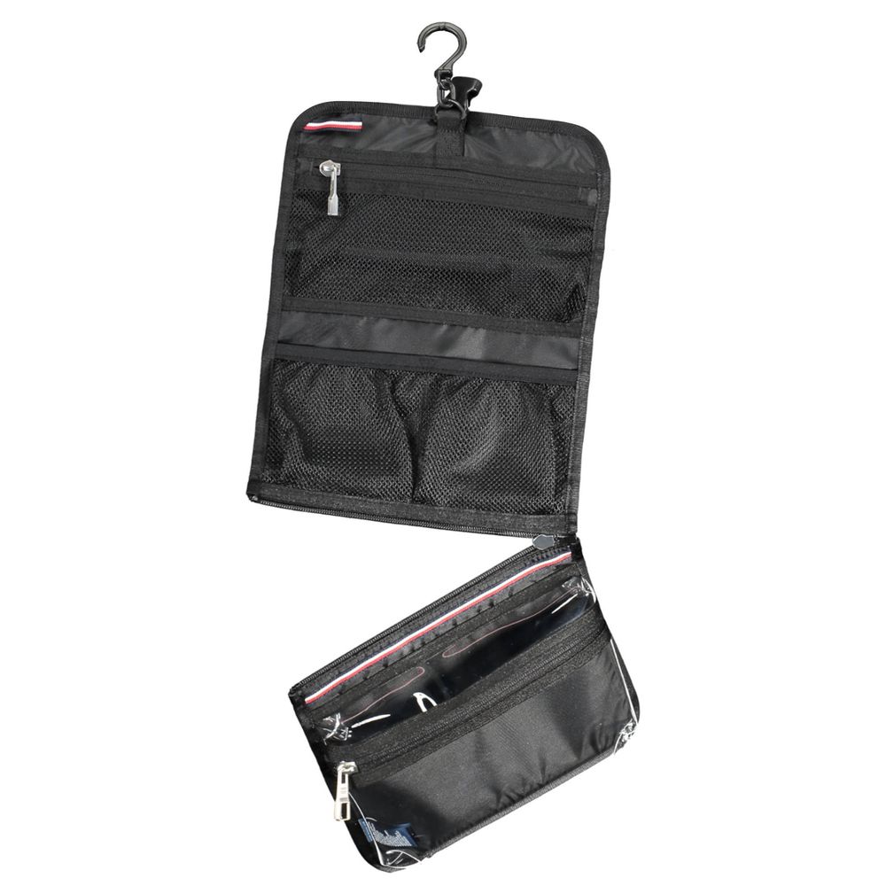 Tommy Hilfiger Blue Polyester Accessory Beauty Case