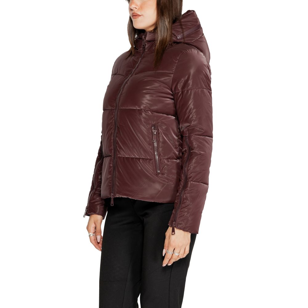 Cleré Purple Polyester Jacket & Coat for Women