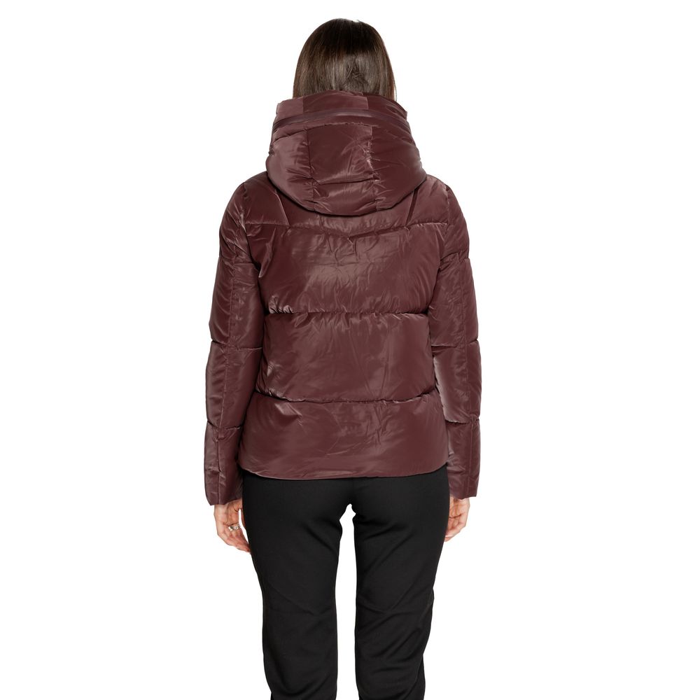 Cleré Purple Polyester Jacket & Coat for Women