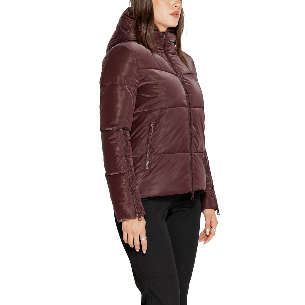 Cleré Purple Polyester Jacket & Coat for Women