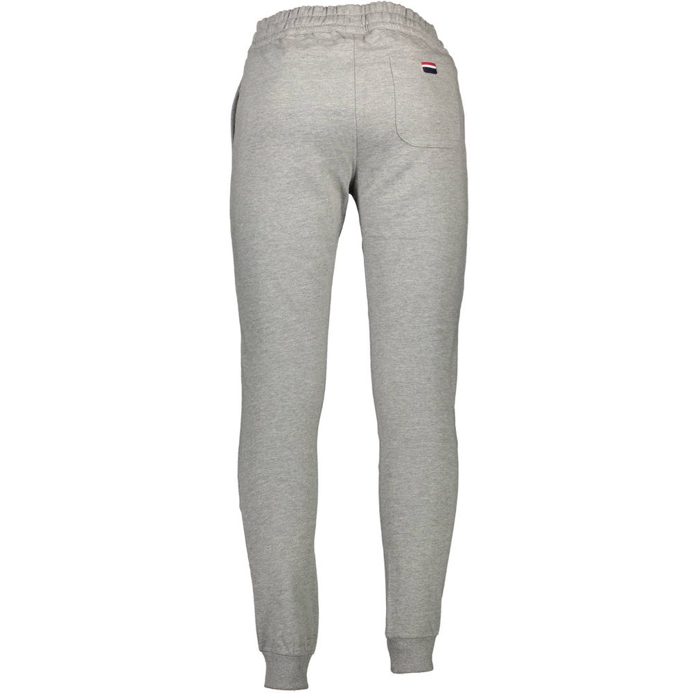 U.S. Polo Assn. Gray Cotton Pant - Sporty Comfort Redefined