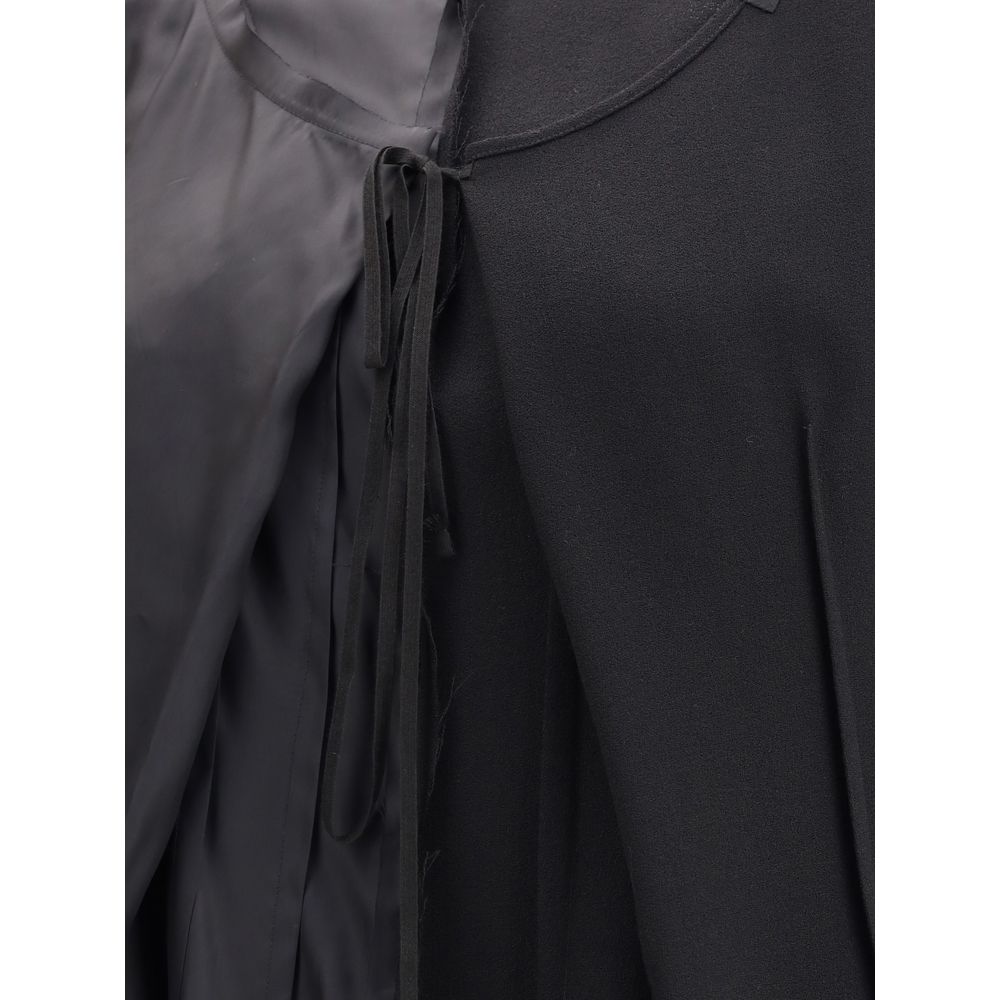 Maison Margiela Virgin Wool Midi Dress