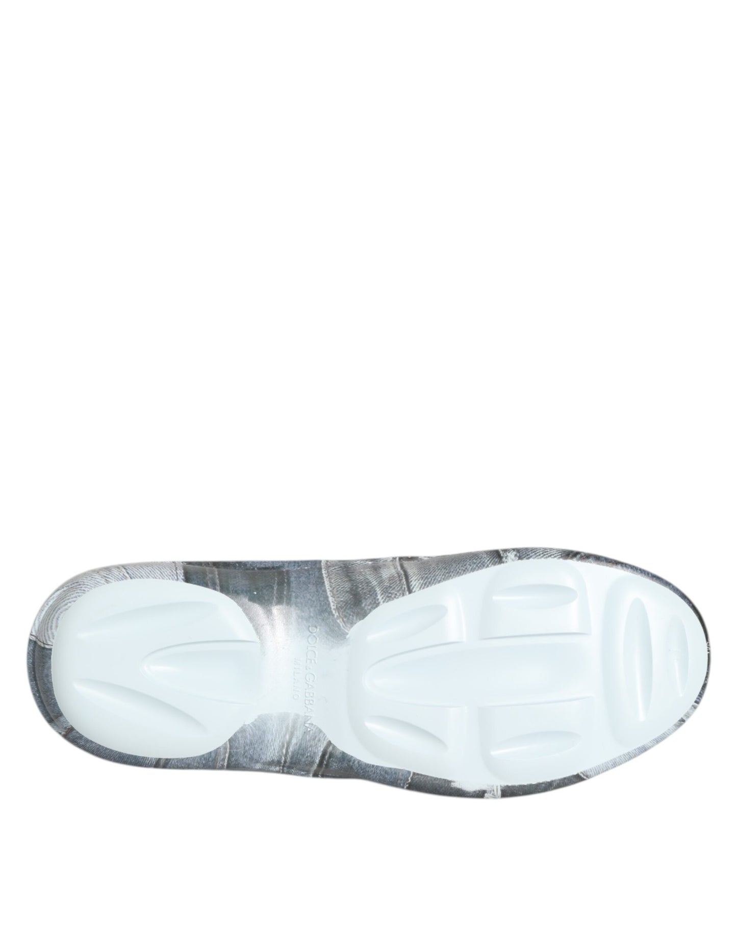 Dolce & Gabbana Multicolor Rubber Men Low Top Sneakers