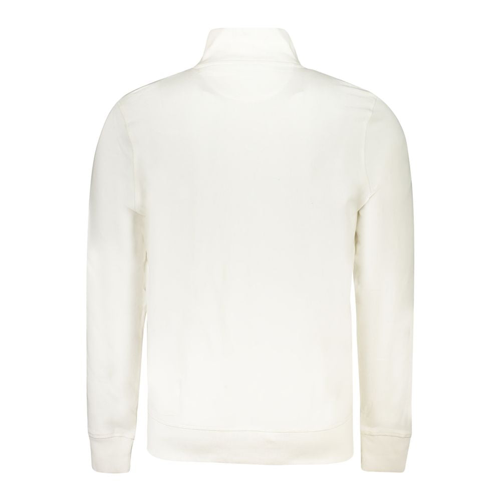 North Sails White Cotton Sweatshirt - Performance and Style Combined