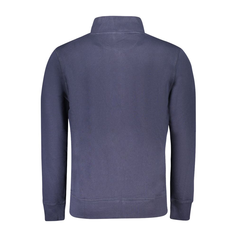 North Sails Blue Cotton Sweatshirt - Functional Yet Stylish