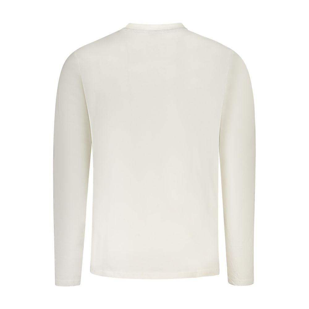 North Sails White Cotton Long-Sleeved T-Shirt