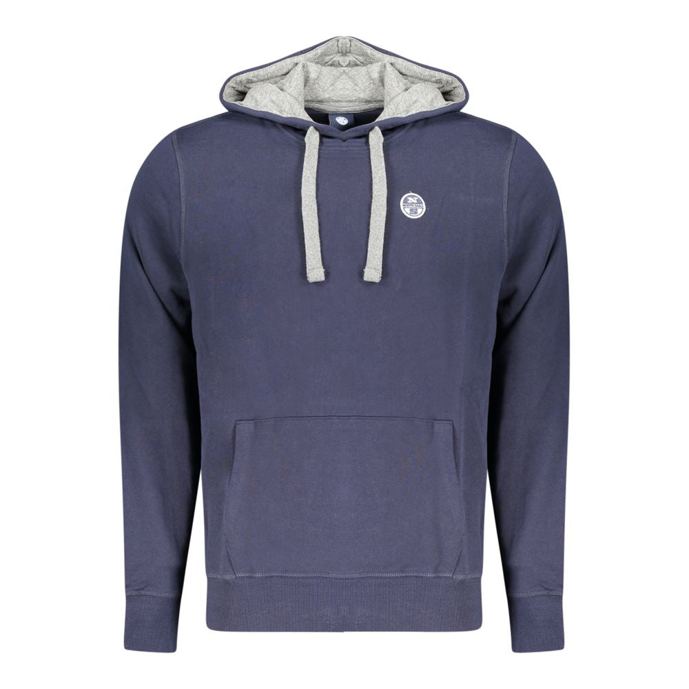 North Sails Blue Cotton Sweatshirt - Casual Performance Wear