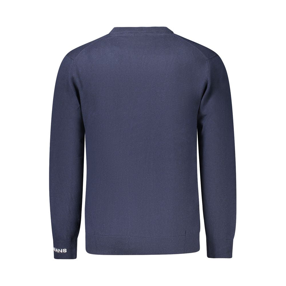 Pepe Jeans Blue Cotton Sweater - Effortless Style and Comfort