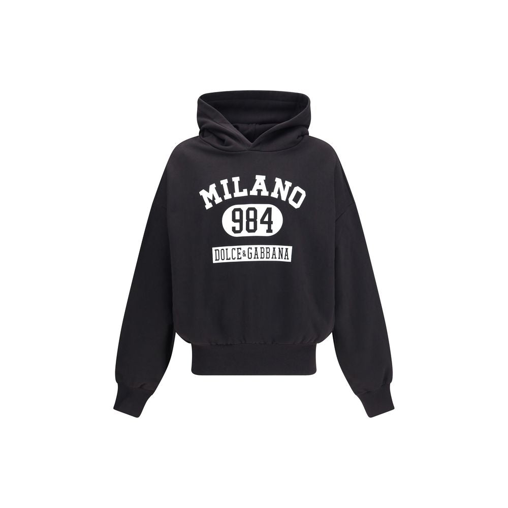 Dolce & Gabbana Cotton Hoodie with Print