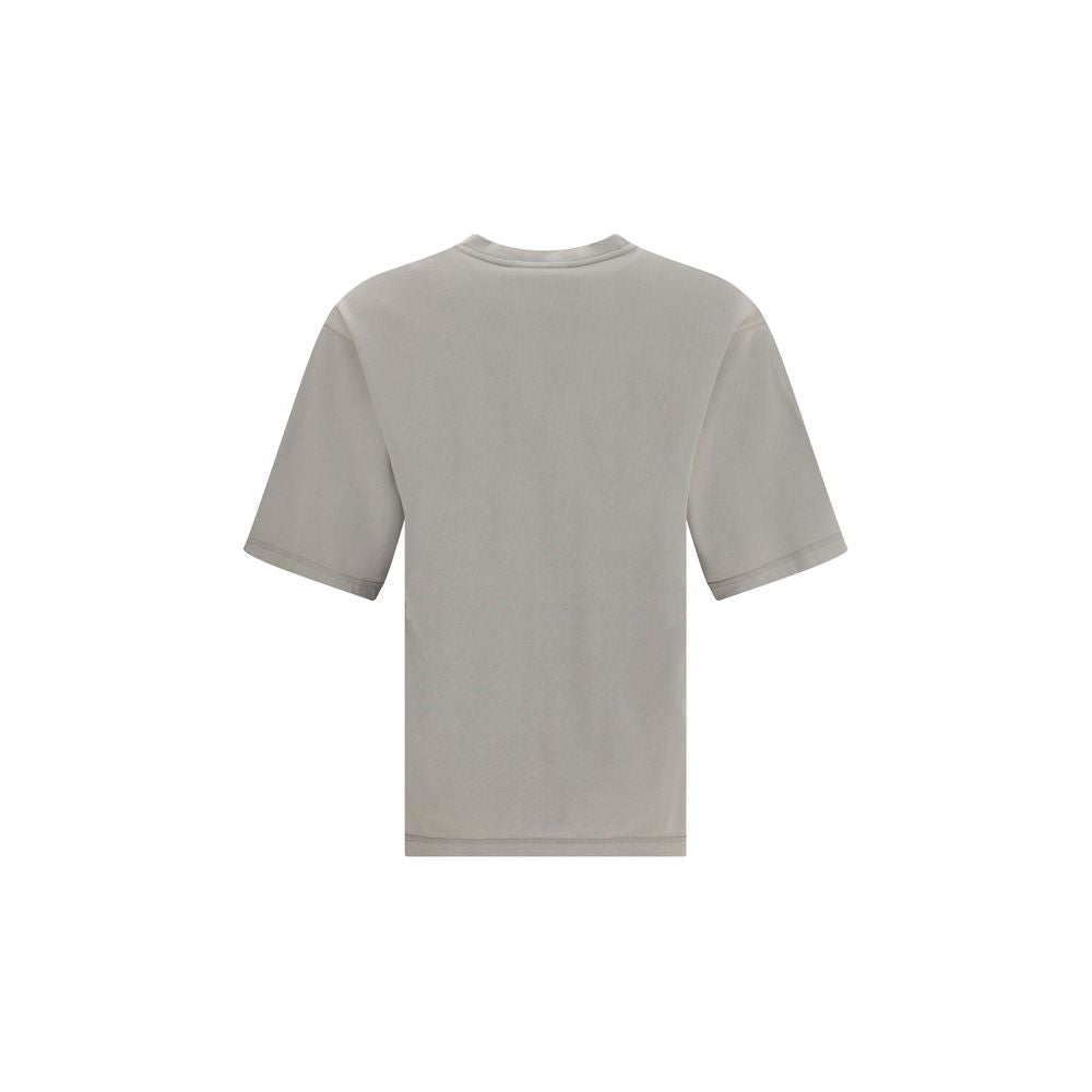 Dolce & Gabbana Cotton T-Shirt with Raised Front Logo