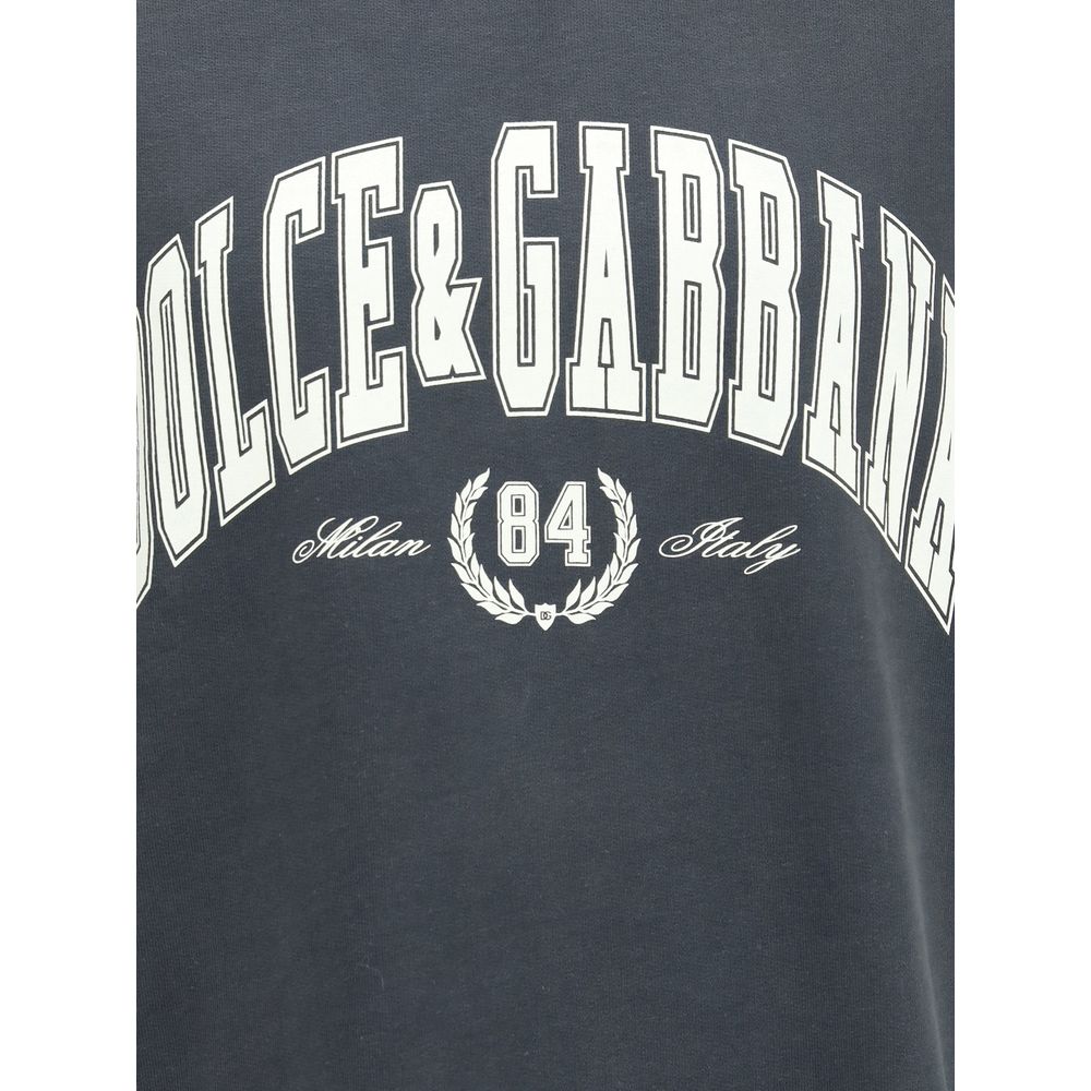 Dolce & Gabbana Frontal Print Cotton T-Shirt