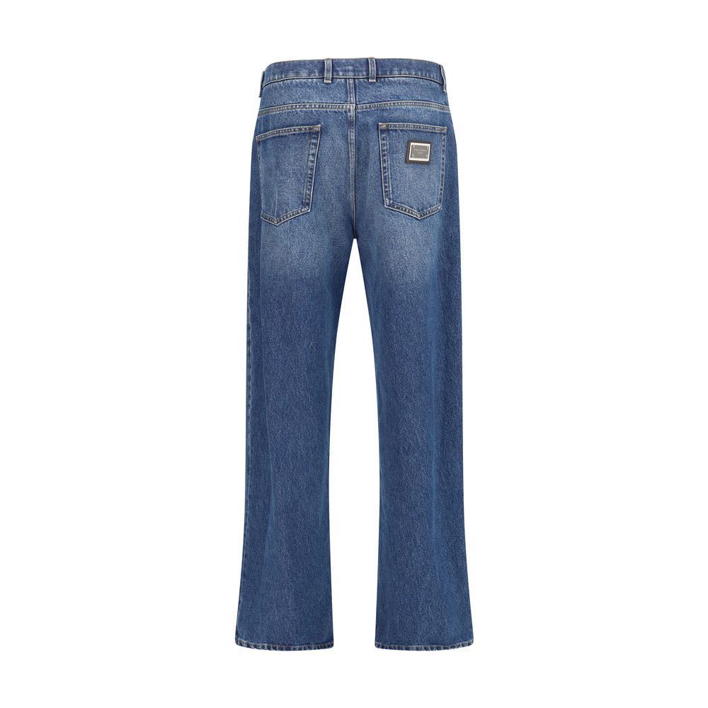 Dolce & Gabbana Oversized Denim Jeans