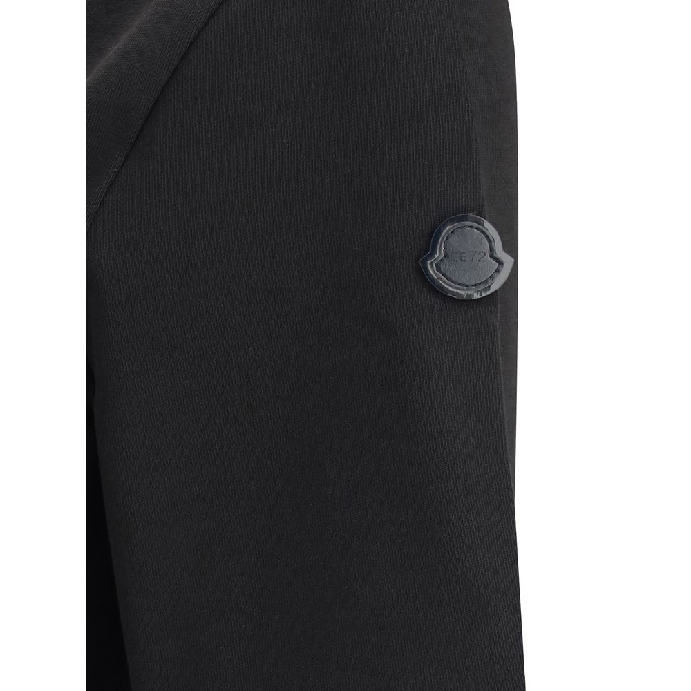 MONCLER x Edward Enninful Black Cotton Sportswear T-shirt