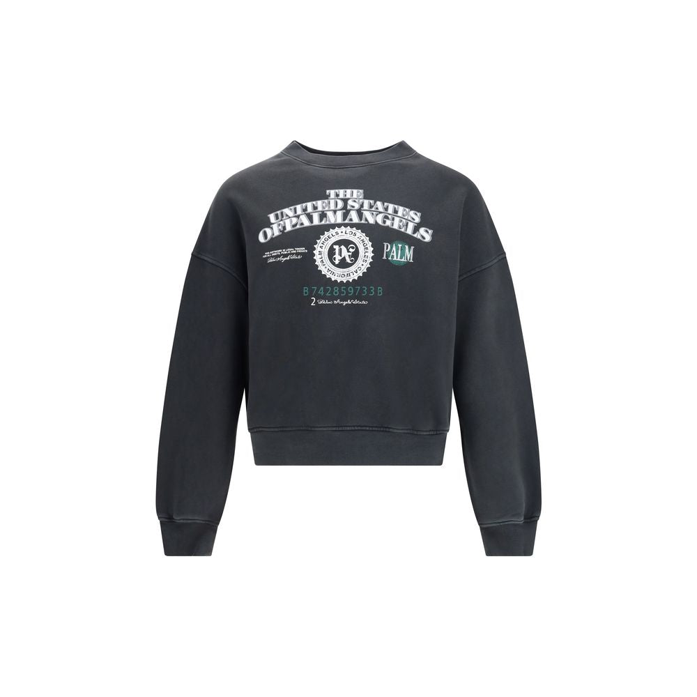 Palm Angels Dollar Loose Crew Vintage Sweatshirt