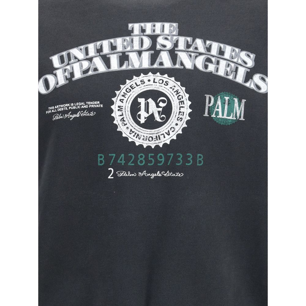Palm Angels Dollar Loose Crew Vintage Sweatshirt
