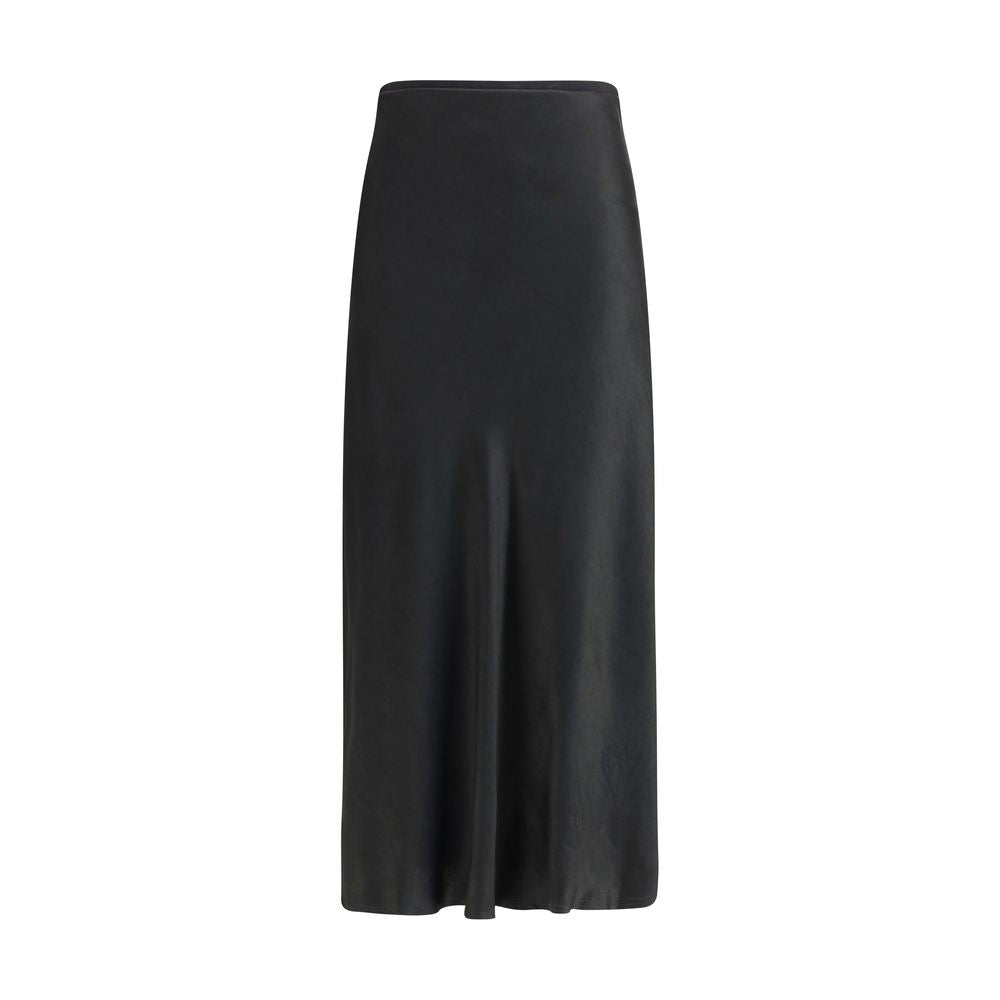 Maison Margiela Satin Midi Skirt