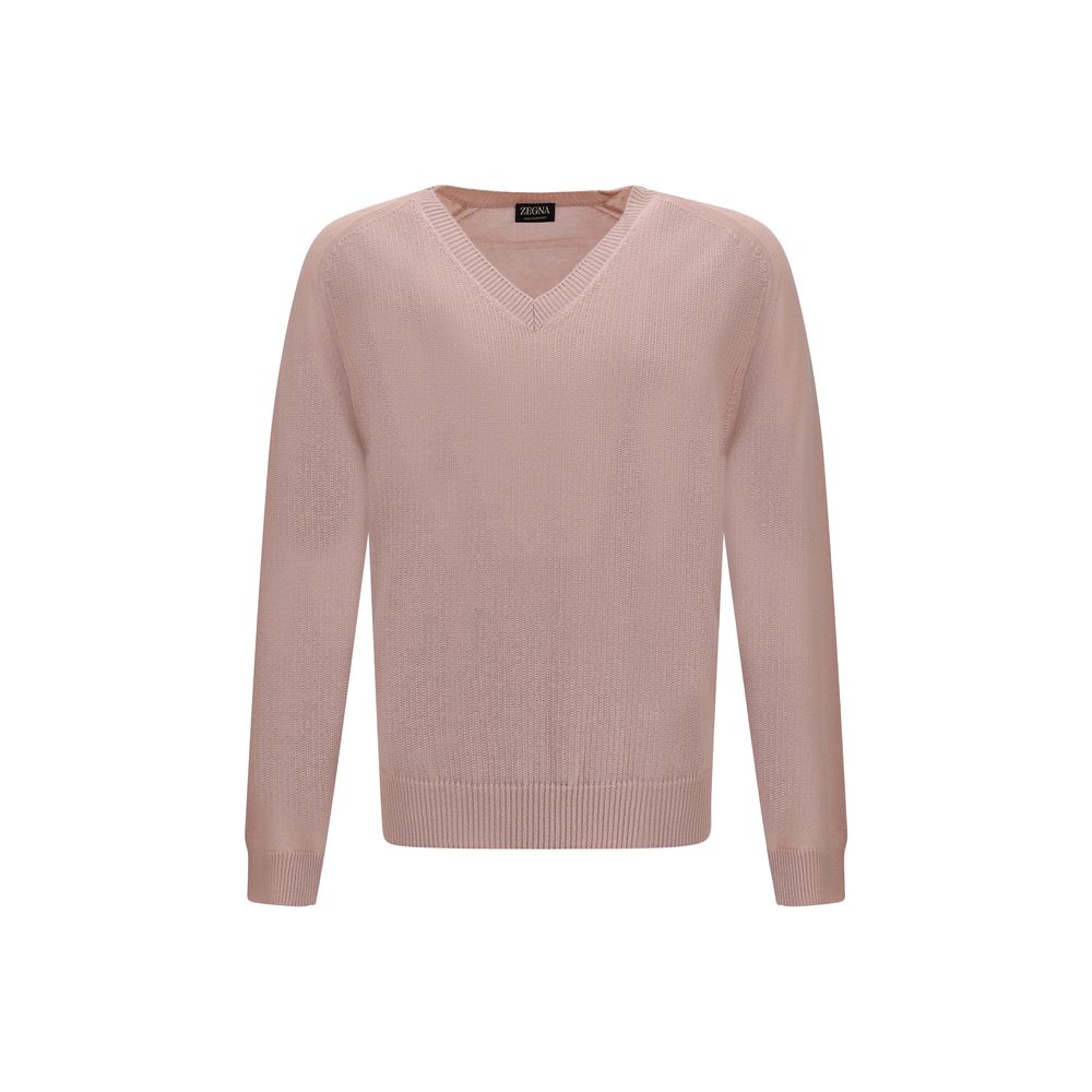 Zegna V-neck Cashmere Sweater