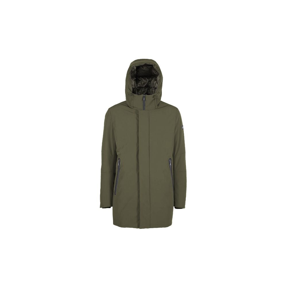 Yes Zee Green Nylon Jacket