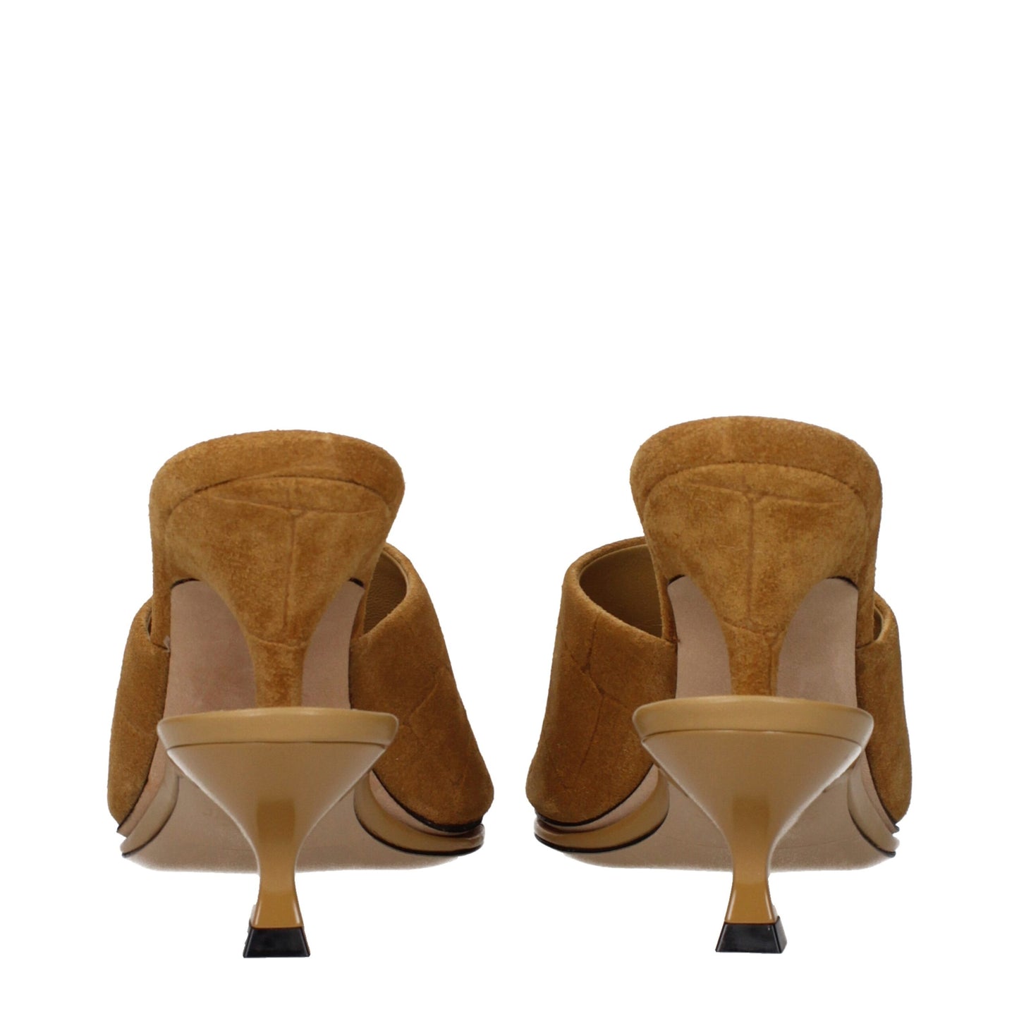 Jacquemus Brown Leather Stiletto Heels Sandals: Sun-Soaked Elegance