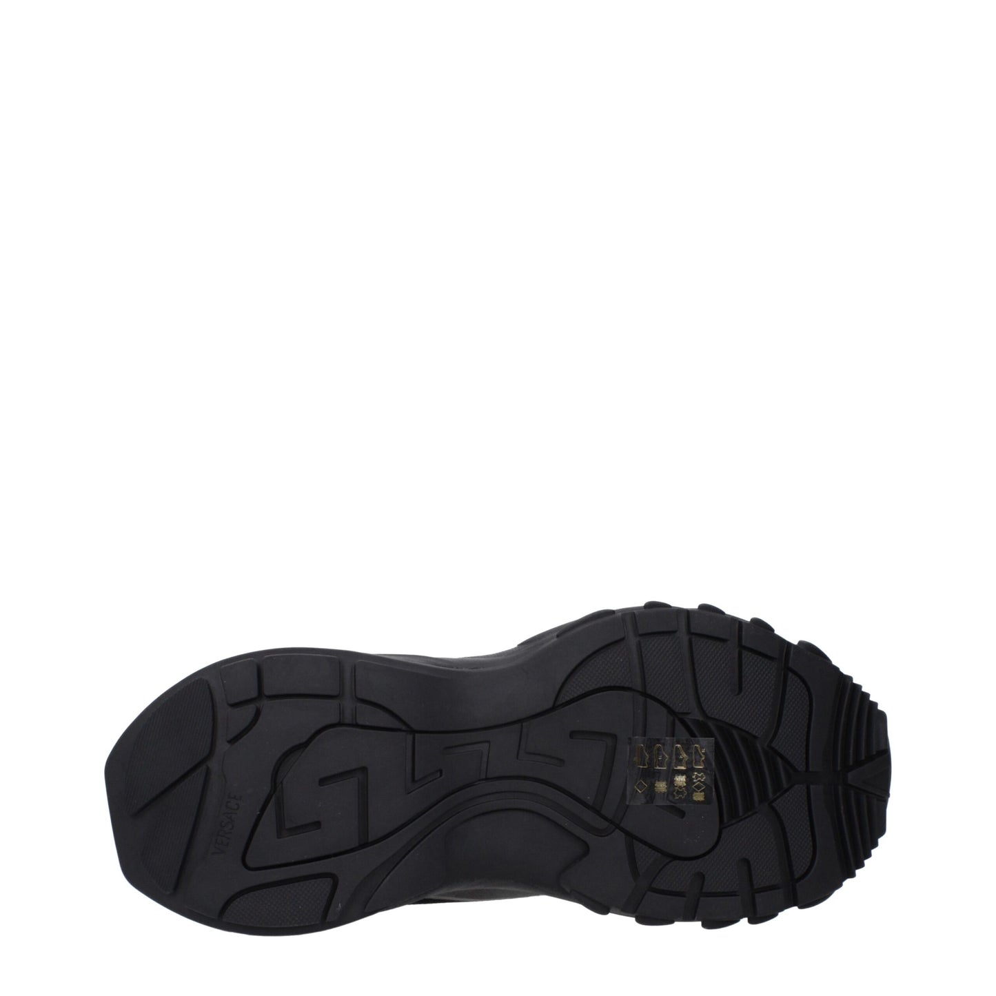 Versace Black Fabric Athletic Sneakers - Elevate Your Style