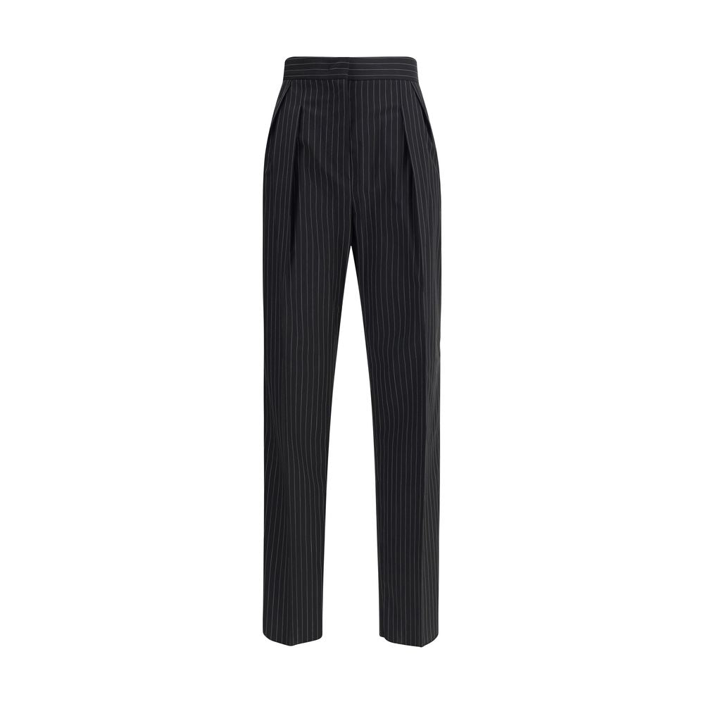 Max Mara Sesamo Pants - Timeless Elegance in Pure Wool