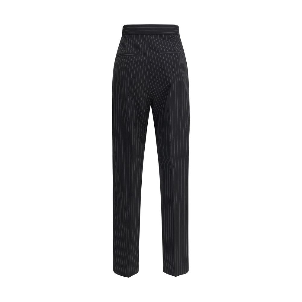 Max Mara Sesamo Pants - Timeless Elegance in Pure Wool