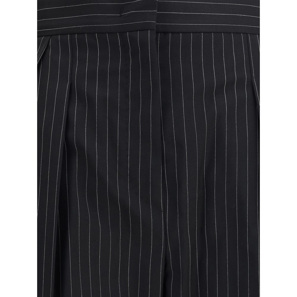 Max Mara Sesamo Pants - Timeless Elegance in Pure Wool
