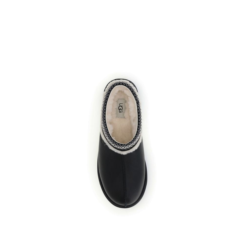 UGG Tasman Noir Mules - Modern Comfort and Style